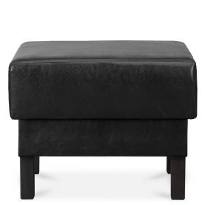 Pouf ESPECTO Schwarz - Breite: 58 cm