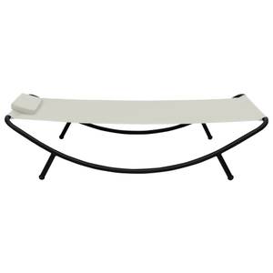 Chaise longue Blanc crème