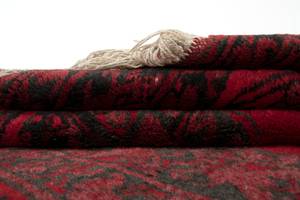 Teppich Afghan I Rot - Textil - 117 x 1 x 191 cm