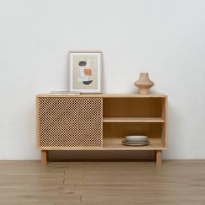 Sideboard Granadella mit 1 Tür Massivholz - Holzart/Dekor - 120 x 65 x 35 cm