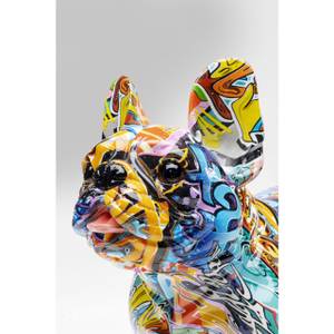 Französische Bulldogge Pop-Art Dekofigur