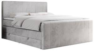 Boxspringbett KING DOREN Breite: 200 cm - H4 - Textil