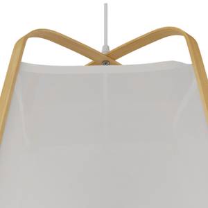 Suspension Hawi Blanc - Bambou - 40 x 42 x 40 cm