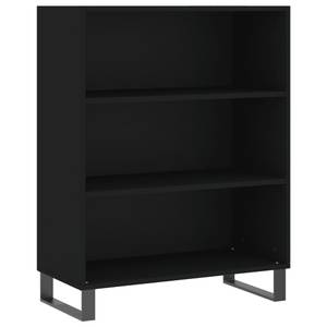 Highboard DE7567 Schwarz - Holzwerkstoff - 33 x 180 x 70 cm