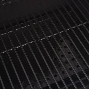 Holzkohlegrill 43048 Schwarz - Metall - 127 x 125 x 64 cm