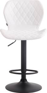 Tabouret de bar Cork Blanc - Noir