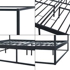 Lit à baldaquin Kristianstad et matelas Largeur : 145 cm