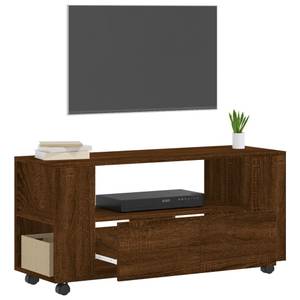 TV-Schrank D623 Eiche Schwarzbraun Dekor