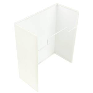 Lampe murale ALICE Beige - Blanc crème - 21 x 24 x 10 cm