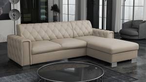 Ecksofa Roma Beige - Ecke davorstehend rechts