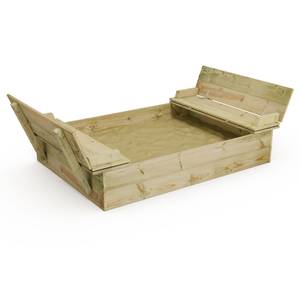 Sandkasten Flippey Braun - Massivholz - 165 x 30 x 110 cm