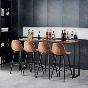 Barhocker CHARLTON BAR (4er-Set) 49 x 104 cm