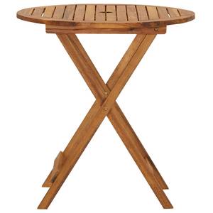 Garten-Essgruppe (3-teilig) 3058255 Braun - Massivholz - Holzart/Dekor - 70 x 75 x 70 cm