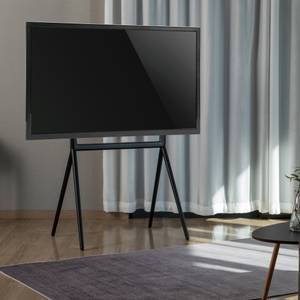 TV-Ständer Vega Schwarz - Metall - Kunststoff - 83 x 137 x 60 cm