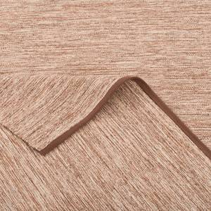 Baumwolle Kelim Teppich Easy Meliert Beige - 120 x 180 cm