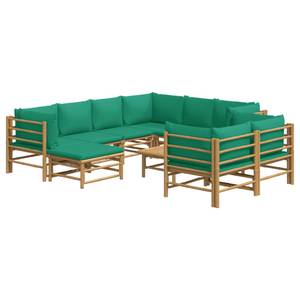 Salon de jardin 3028491-25 (lot de 10) Marron - Vert