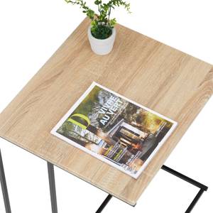 Table d'appoint VITORIO Imitation chêne de Sonoma