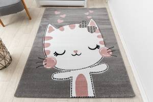 Kinderteppich Petit Kitty Katze Grau 160 x 220 cm