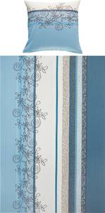 Bettwäsche 46423 2-teilig Blau - Textil - 155 x 1 x 200 cm