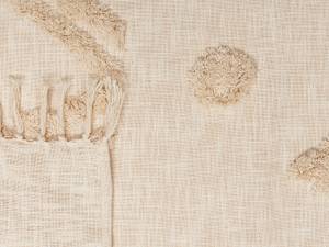 Couverture FATEHPUR Beige - Fibres naturelles - 130 x 1 x 180 cm