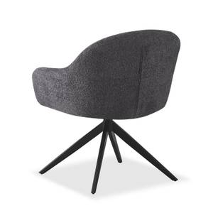 Fauteuil de salon LENA Anthracite