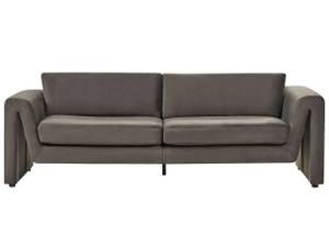 3-Sitzer Sofa MAUNU Schwarz - Graphit - Grau