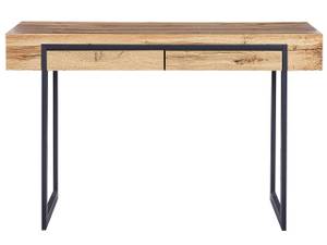 Bureau VIDA Noir - Marron - Bois manufacturé - 120 x 76 x 55 cm