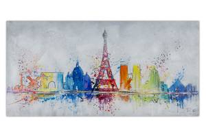 Peinture acrylique Tour Eiffel, Je commande !