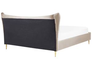 Doppelbett CHALEIX Beige - Gold - Grau - Taupe - Breite: 188 cm