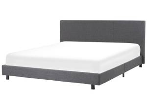 Doppelbett ALBI Schwarz - Grau - Breite: 190 cm