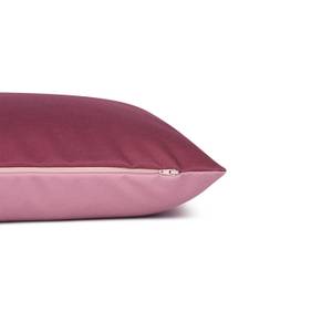 Kissenbezug Dove Signature Polyester / Baumwolle - Hochglanz Bordeaux - 40 x 60 cm