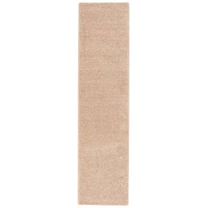 Hochflor Velours Teppich Läufer Mona Beige - 100 x 200 cm