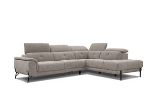 Ecksofa Avena 5-Sitzer Taupe