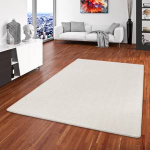 Hochflor Velours Teppich Luna Hellgrau - 100 x 400 cm