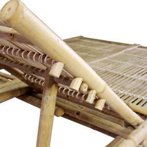 Chaise longue 43715 Marron - Bambou - 130 x 87 x 200 cm