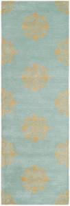 Teppich Milo Blau - 240 x 80 cm