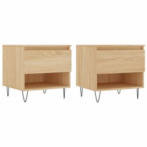 Couchtische 2er Set D662 Eiche Sonoma Dekor - Anzahl Teile im Set: 2