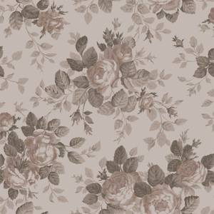 papier peint fleurs vintage 6965 Rose foncé