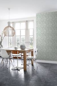 papier peint fleurs 7362 Vert