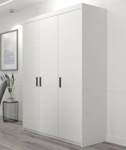 FURNIX Armoire Eliza 3D Blanc