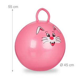 Ballon sauteur rose en lot de 2 Rose clair