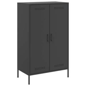 Highboard DE9152 Schwarz - Metall - 39 x 113 x 68 cm