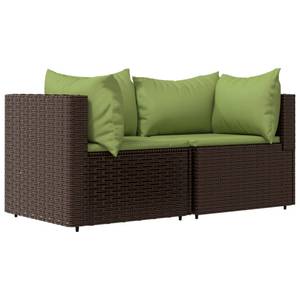 Canapé d'angle 3029629-4 (lot de 2) Marron - Vert