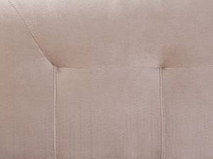 Lit double MARQUISE Beige - Rose foncé - Largeur : 171 cm