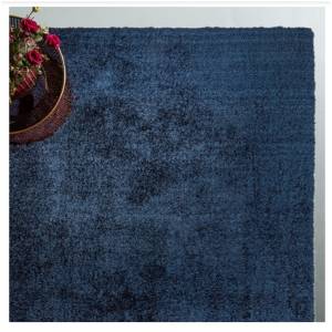 Moderner Shaggy-Teppich PYTHON Blau - 200 x 290 cm