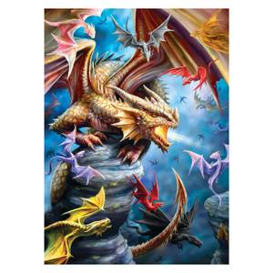 Puzzle Anne Stockes Drachenclan Papier - 26 x 6 x 36 cm