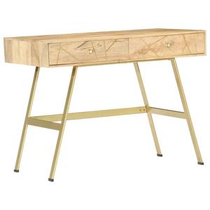 Bureau Marron - Bois massif - Bois/Imitation - 100 x 75 x 100 cm