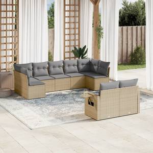 Gartensitzgruppe K3541(9-tlg) Beige