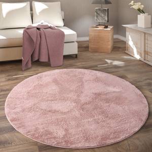 Hochflor-Teppich Soft 380 Pink - 160 x 160 cm