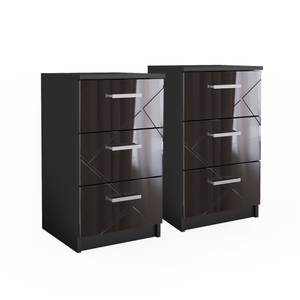 Nachtschrank Irma  2er Set 37 x 66 x 35 cm